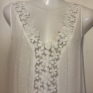 Beautiful sleeveless blouse